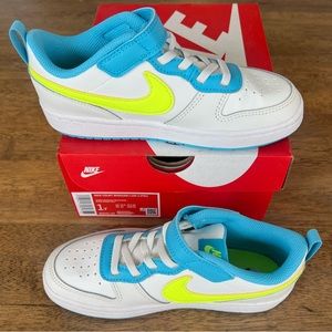 Nike Kids' Preschool Court Borough Low 2 Shoes Size 1